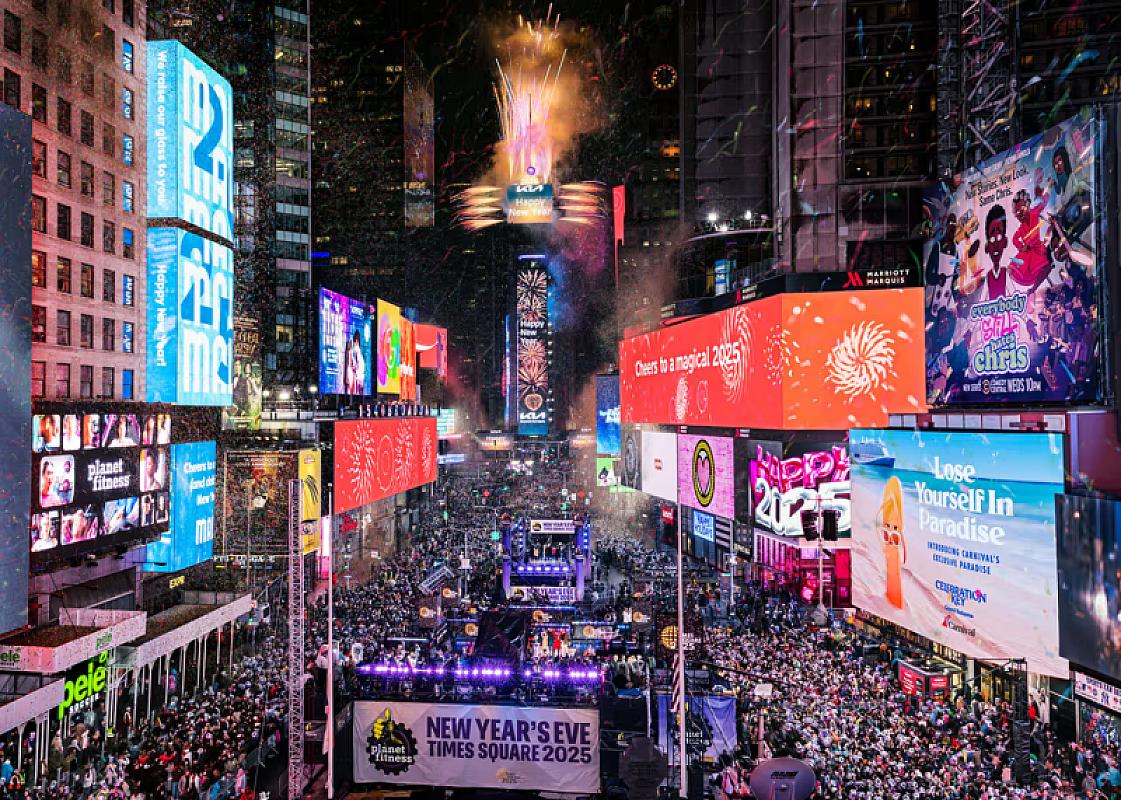  - New York: Capodanno nella Grande Mela