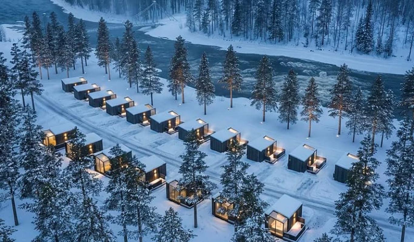  - Rovaniemi, villaggio di Babbo Natale a fine anno